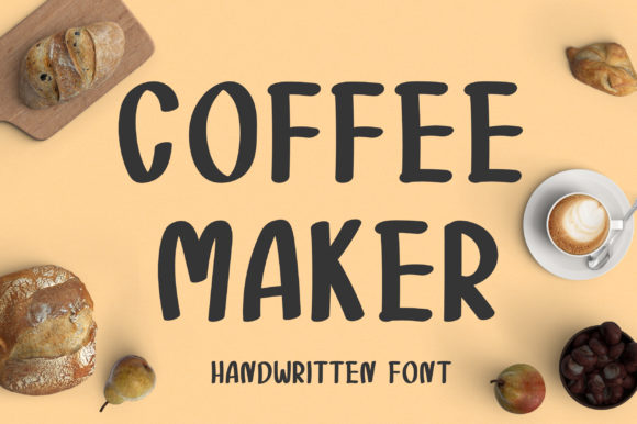 Coffee Maker Font for Business