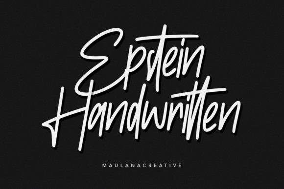 Epstein: A Script Font for Real-World Design