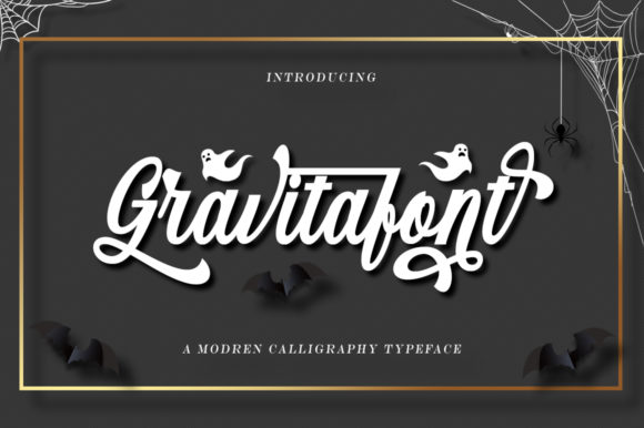 Gravitafont: A Handwritten Font for Creative Marketing