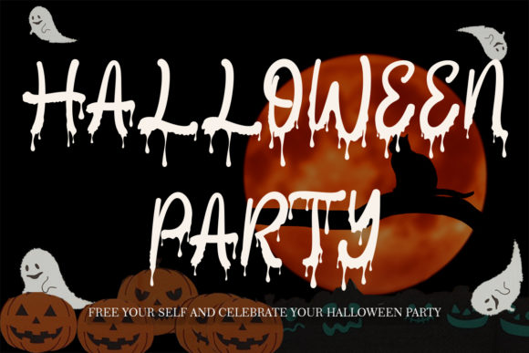 Halloween Party Font for Bold Campaigns