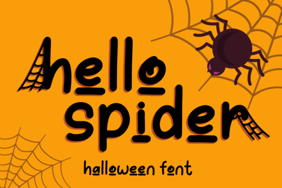 Hello Spider: A Handwritten Font for Creative Expression