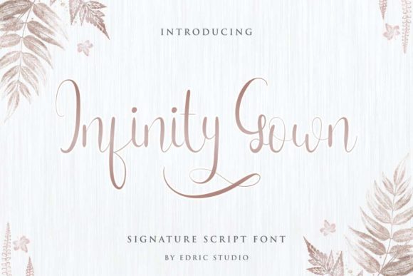 Infinity Gown: A Flowing Script for Creative Projects