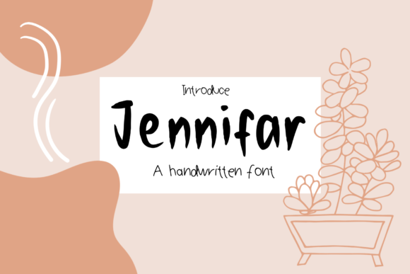 Jennifar: A Handwritten Font for Creative Projects