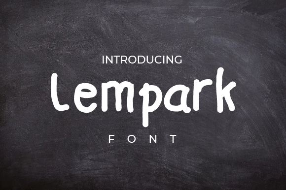 Lempark: A Friendly Font for Creative Campaigns
