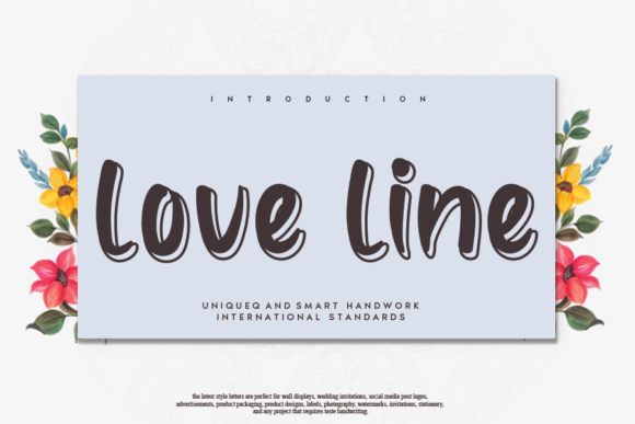 Love Line: A Handwritten Font That Makes Your Brand Feel More Human