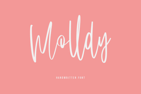 Molldy: A Handwritten Font for Creative Makers
