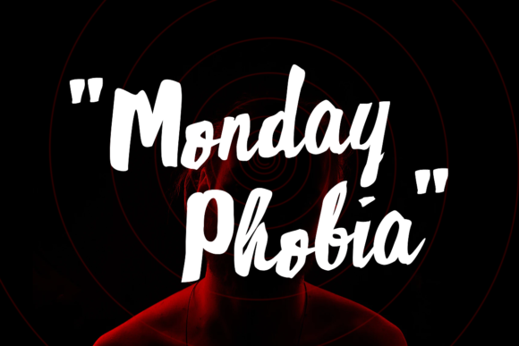 Monday Phobia Font: A Handwritten Touch