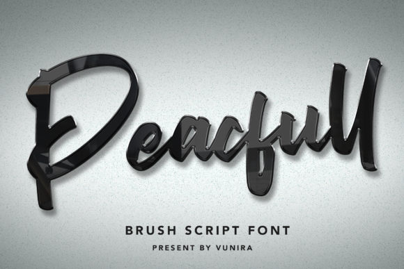 Peacfull: A Handwritten Font for Creative Campaigns