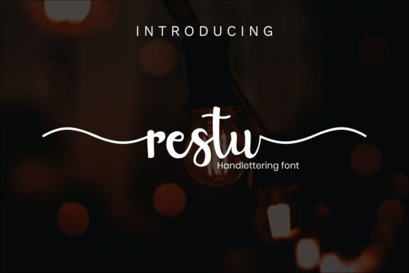 Restu: A Magical Script Font