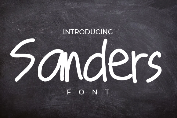 Sanders: A Font That Elevates Elegance