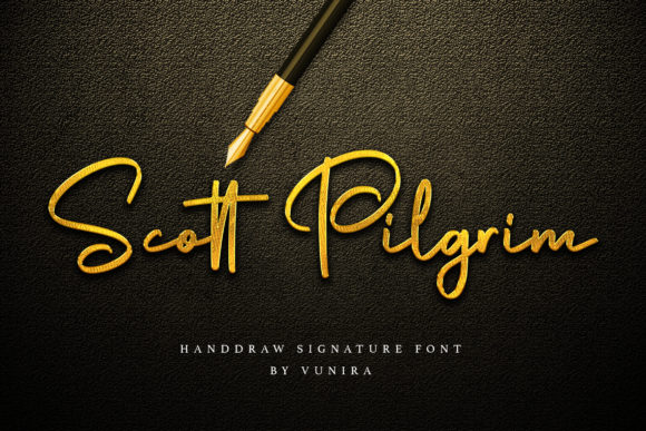 Scott Pilgrim Font for Creative Projects