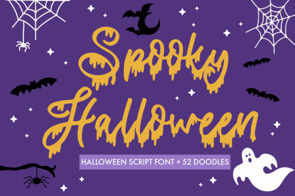Spooky Halloween Title: A Fun Handwritten Font