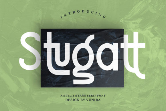 Stugatt: A Script Font for Real-World Design